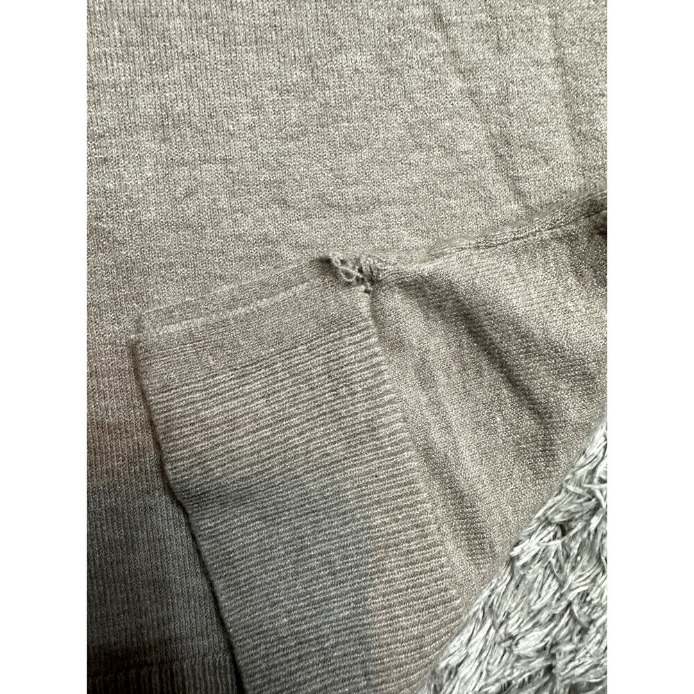 Style & Co Women's Long Sleeve V-Neck Sweater In Solid Brown Top Size PP Petite - Picture 5 of 8